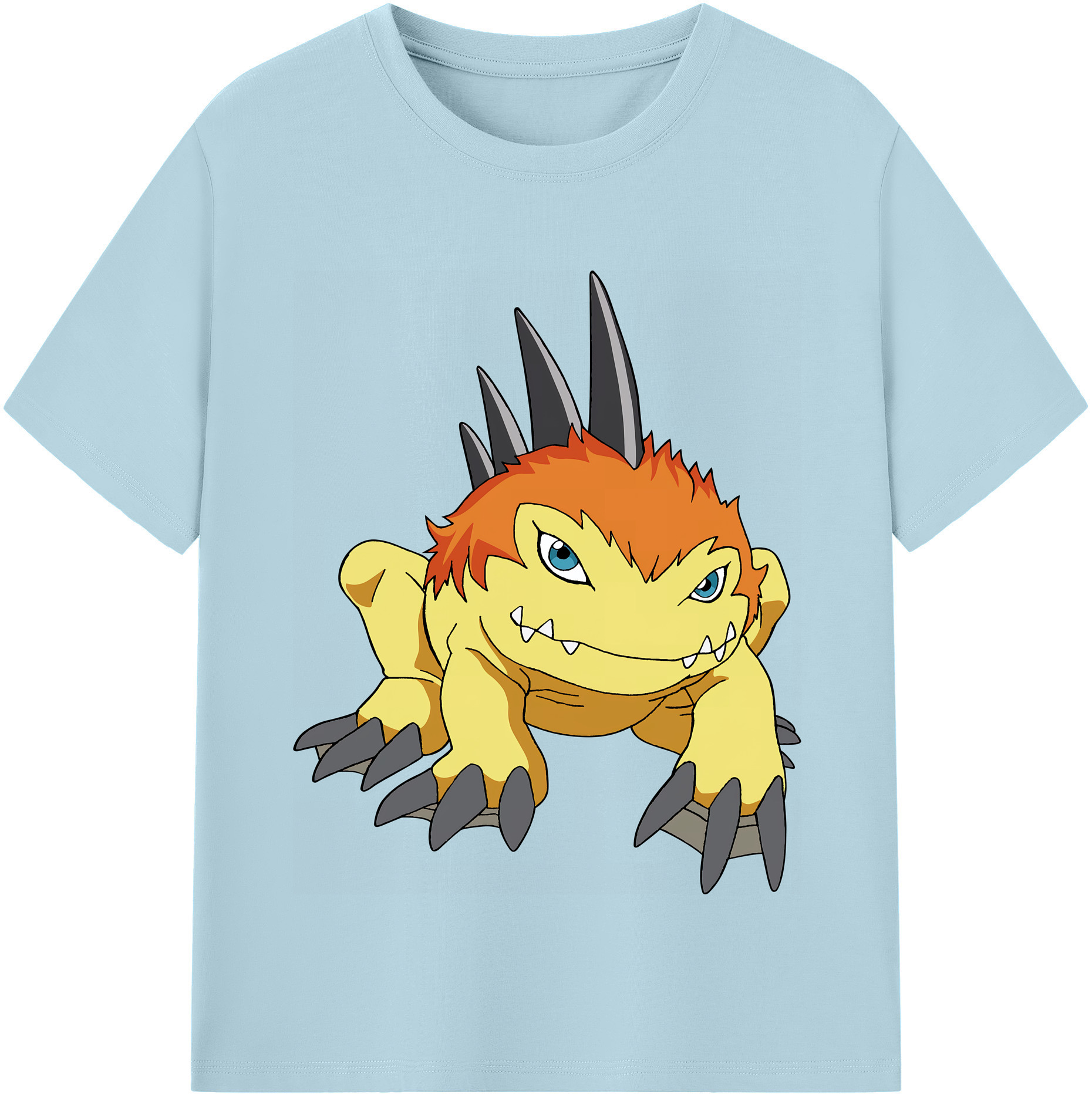 （画像用） Digimon デジタルモンスター/デジモン 綿100％半袖Tシャツ（フロントプリント）